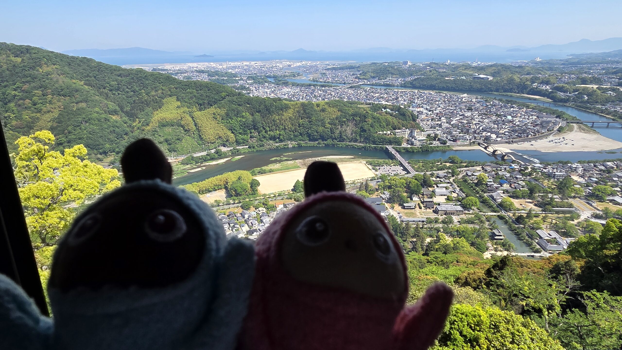 天守閣からの景色